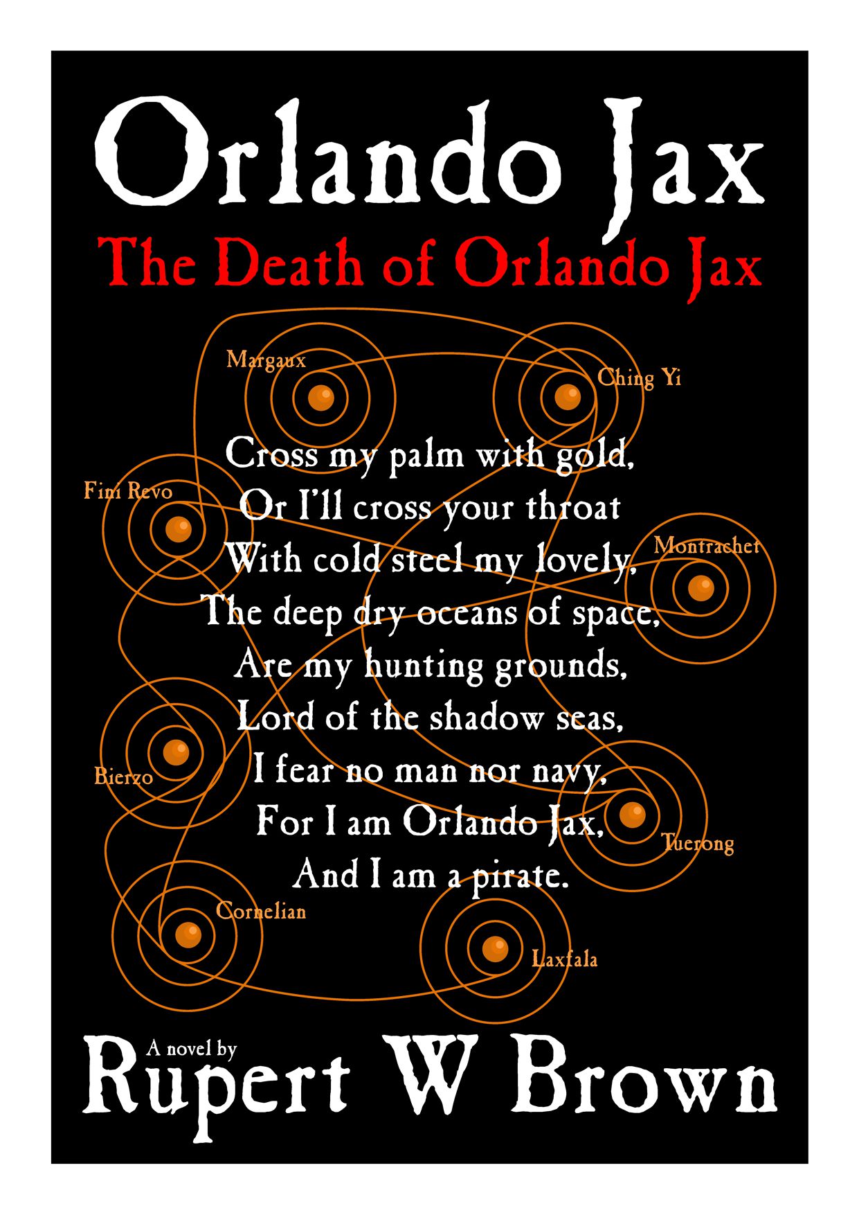 The cover of the book Orlando Jax - The Death of Orlando Jax